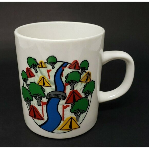 Girl Guide Guelph 1993 International Coffee Tea Mug 3 3/4 in - Picture 1 of 6